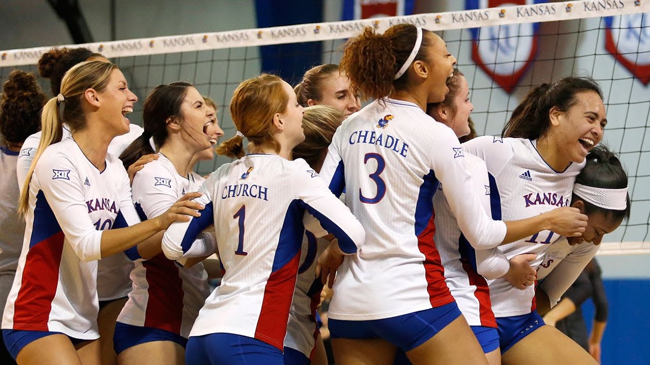 Kansas defeats Missouri, 30 // Kansas Volleyball // 12.4.15 YouTube