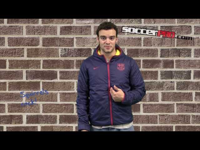 Subrayar Interpretar fuga de la prisión Nike Barcelona Flip-It Reversible Jacket Review - SoccerPro.com - YouTube