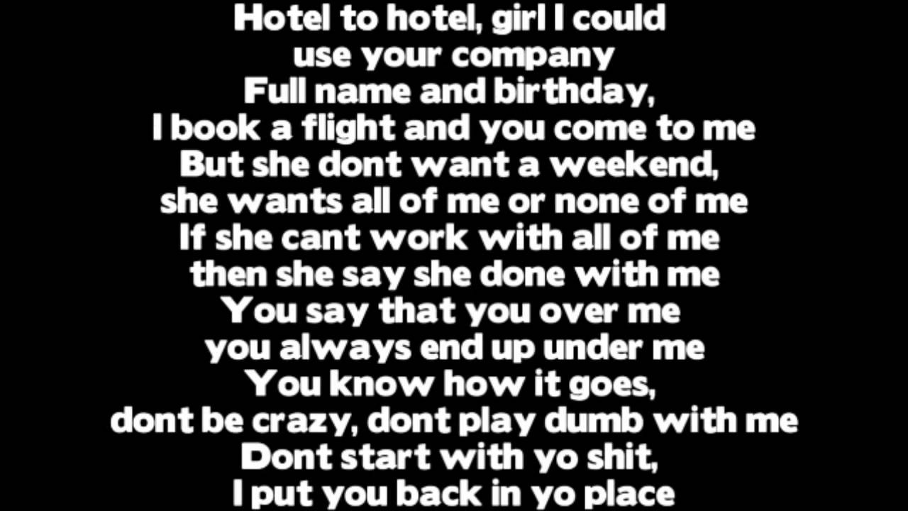 Drake - Hate Sleeping Alone (Lyrics)