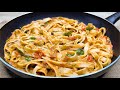 La pasta con le melanzane più gustosa che abbia mai mangiato! TOP ricetta pronta in pochi minuti!