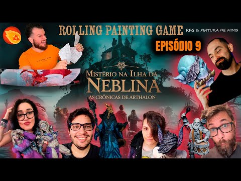 RPG e Pintura de Miniaturas - Roling Painting Game - D&D 5e - Episódio 9