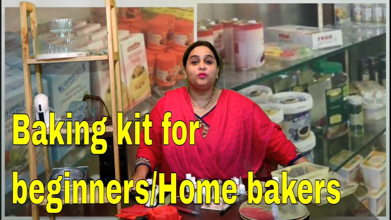 My baking kit colours emulsion baking tin silicone mould different केक बनाने का सामान