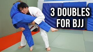 3 Double Leg Takedowns Avoiding Submissions