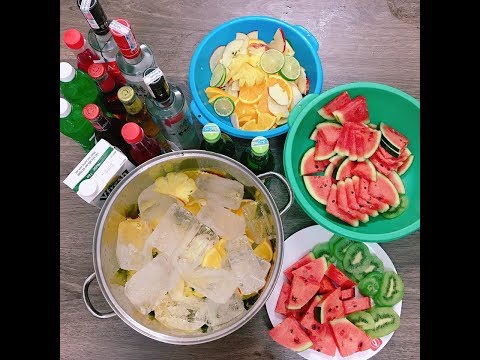 Video CÁCH PHA RƯỢU TRÁI CÂY TỔNG HỢP TỪ VODKA, TRÁI CÂY,... - youtube