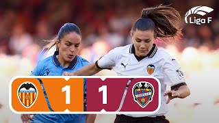 Resumen del VCF Femenino vs Levante UD | Jornada 23 | Liga F