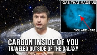 Evidence That Carbon Inside of You Came from Outside or the Galaxy
