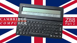 🇬🇧 Cambridge Computer Z88: Part 2 (Backpack Drive - First