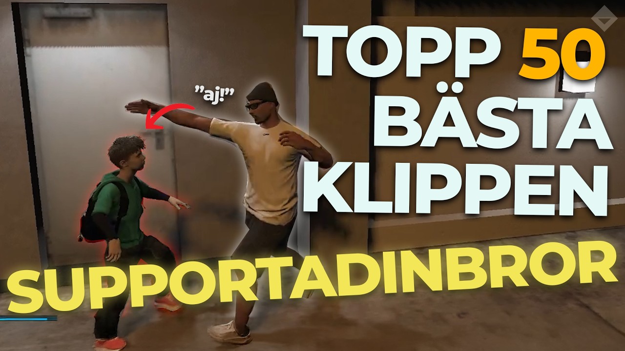 TOPP 50 MEST SEDDA KLIPPEN AV SUPPORTADINBROR