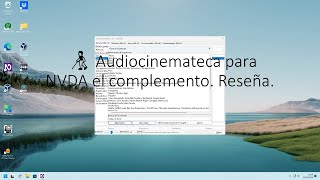 🧑‍🦯 Audiocinemateca para NVDA el complemento. Reseña.