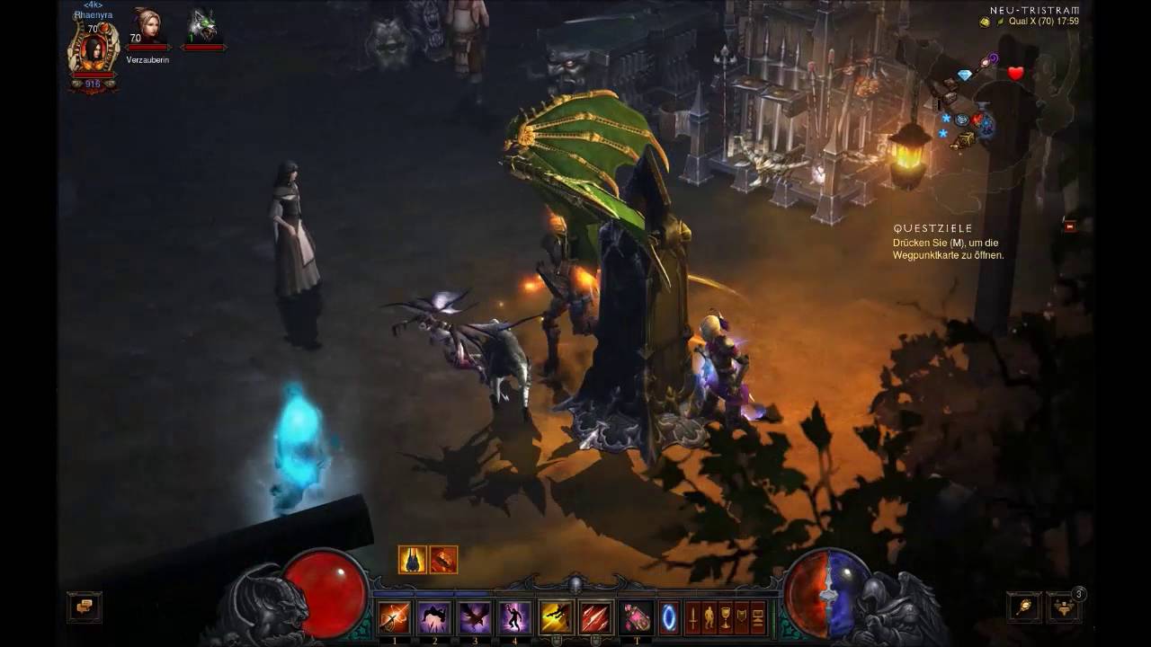 Diablo III: Rundlauf um den Pylon in Neu-Tristram