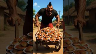 Jagga Daku Steals Food From The Cow Then Farmer Takes Revenge 😭 #ai #robbery #cow #farmer