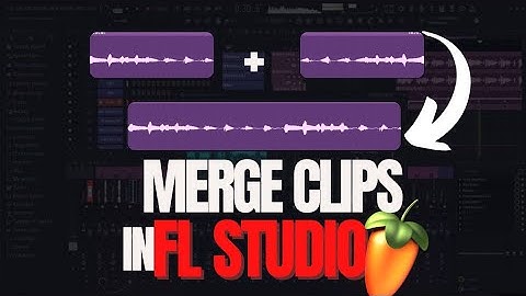 How to Merge your Audio clips in FL Studio