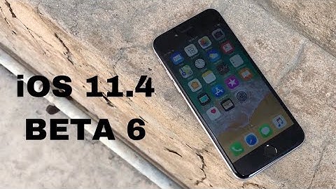iOS 11.4 BETA 6: Weird Issue I