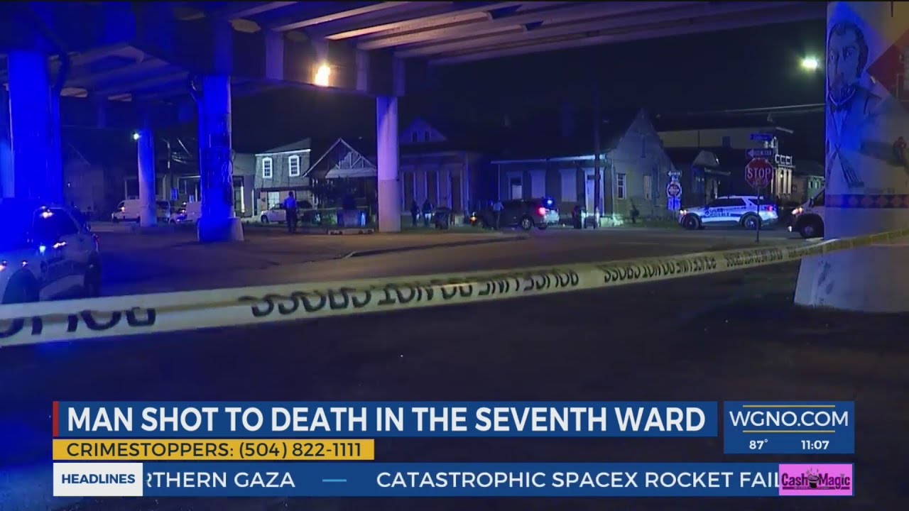 Man killed in early morning 7th Ward shooting - YouTube