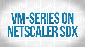 VM-Series on NetScaler SDX
