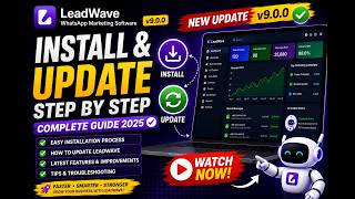 How to Install & Update LeadWave WhatsApp Marketing Software screenshot 5