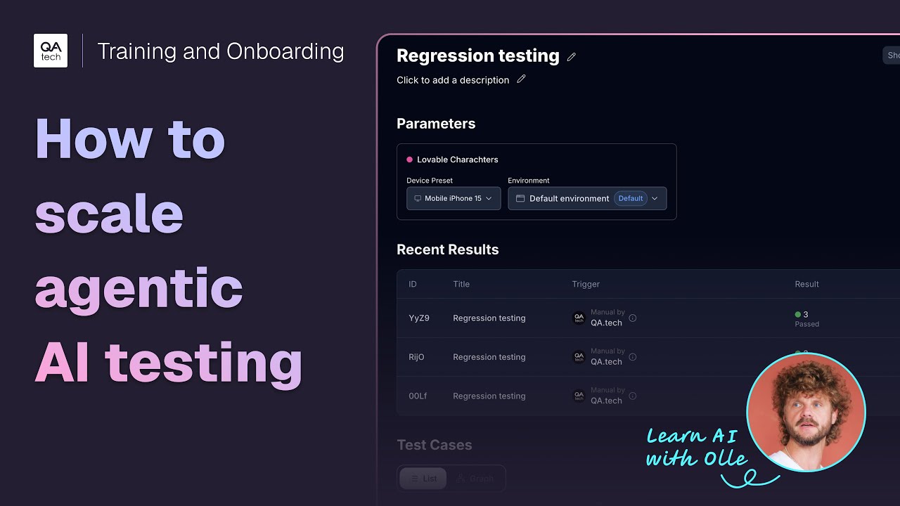 3. Automated regression testing plans with Agentic AI - YouTube