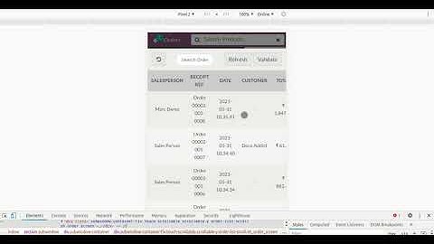 Point Of Sale Order Confirmation Responsive v14 Odoo