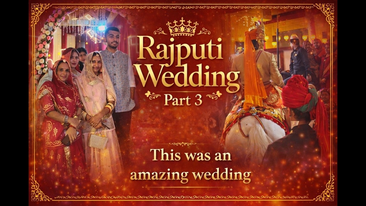 Royal Rajputi Wedding Vlog Part 3 | Emotional Moments, Village Vibes & Grand Barat Celebration🎊