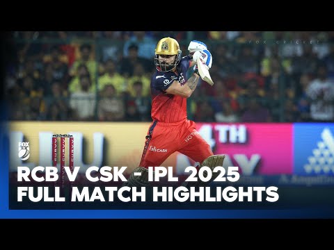 One last Kohli v Dhoni thriller? RCB v Chennai Super Kings I Match Highlights I IPL I Fox Cricket