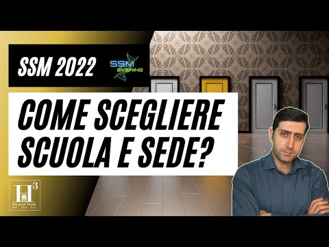 Video: Come Scegliere Una Specialità