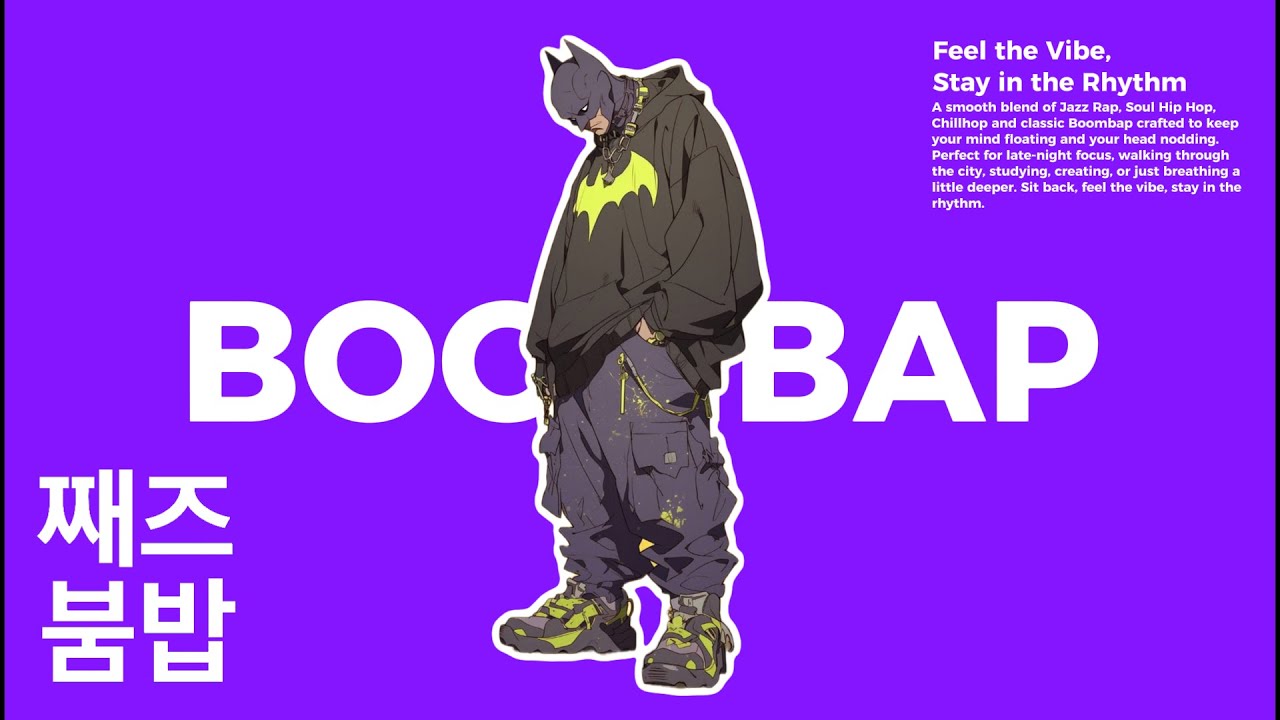 | JAZZ RAP | BOOMBAP | To nod your head while you walk, work, or study ...