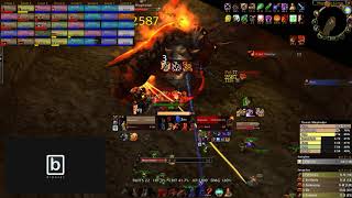Classic WoW Fury Warrior Rank 1 2H Fury (Slam) Magmadar 10/22/2019