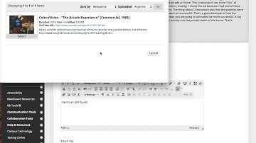 How to Post a YouTube Video into a Discussion Forum on Blackboard