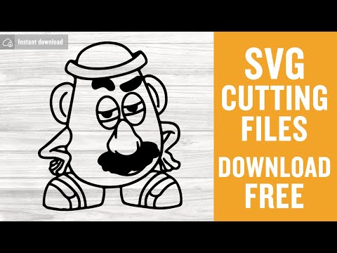 Mr Potato Toy Story Svg Free Cut Files for Cricut Silhouette Free Download