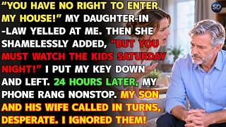 My DIL Said, "You’re Not Welcome in My Home!" I Left the Key on the Table — 24 Hours Later,... screenshot 1