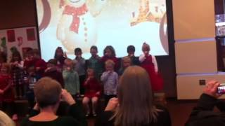 Abby's preschool Christmas program-Part 3
