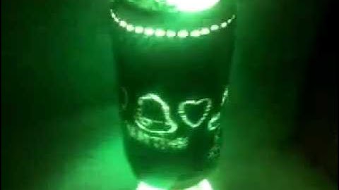 cách làm đèn ngủ tự quay