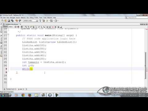 29 - Listas Enlazadas mediante la Clase LinkedList (EDDJava)