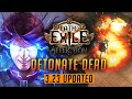 Poe 323 detonate dead ignite elementalist  build updates for league start