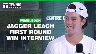 Famous Jagger Leach Following in Lindsay Davenport's Footsteps | 2024 Wimbledon First Round Net Worth