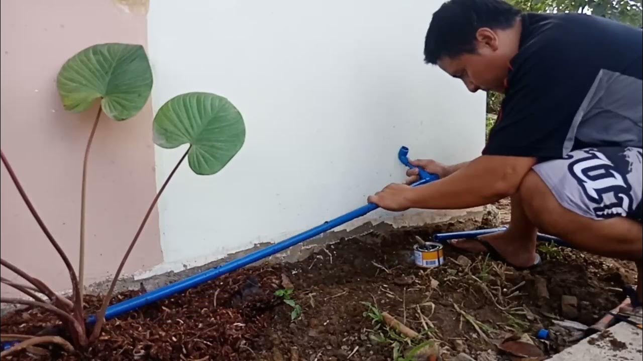 HOW TO INSTALL ADDITIONAL FAUCET for GARDEN HOSE TAGALOG YouTube