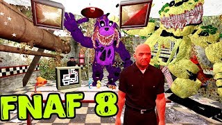 АНИМАТРОНИКИ ПУГАЮТ ОХРАННИКА FNAF 8 COOP ► Garry's Mod