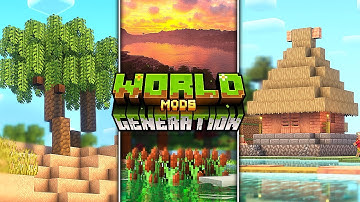 TOP 20+ Minecraft World Generation Mods (Ep 1) | (1.21.x / 1.20.1) Forge/Fabric