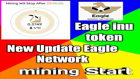 #Eagle Network 🤑New Update mining Start Eagle inu पार्टनर Token mining#cryptocurrency #pi