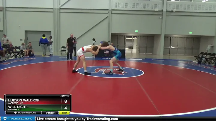 126 Lbs Placement Matches (8 Team) - Hudson Waldro...
