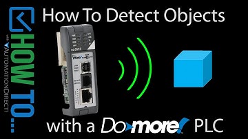 How To Detect Objects with an AutomationDirect Do-more PLC