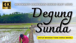 MENIKMATI HAMPARAN SAWAH SAAT LIBUR - DEGUNG SUNDA TERABIK SEPANJANG MASA