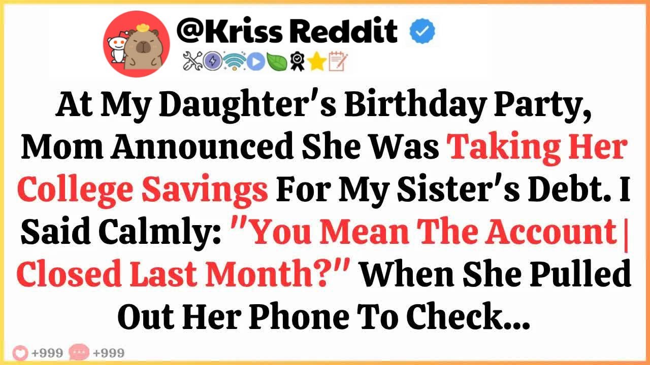 My Mom Tried To Steal My Daughter's College Fund. I Set A Boundary. She's Still Mad...