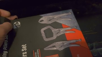 Lidl Tools Parkside Locking Pliers Set