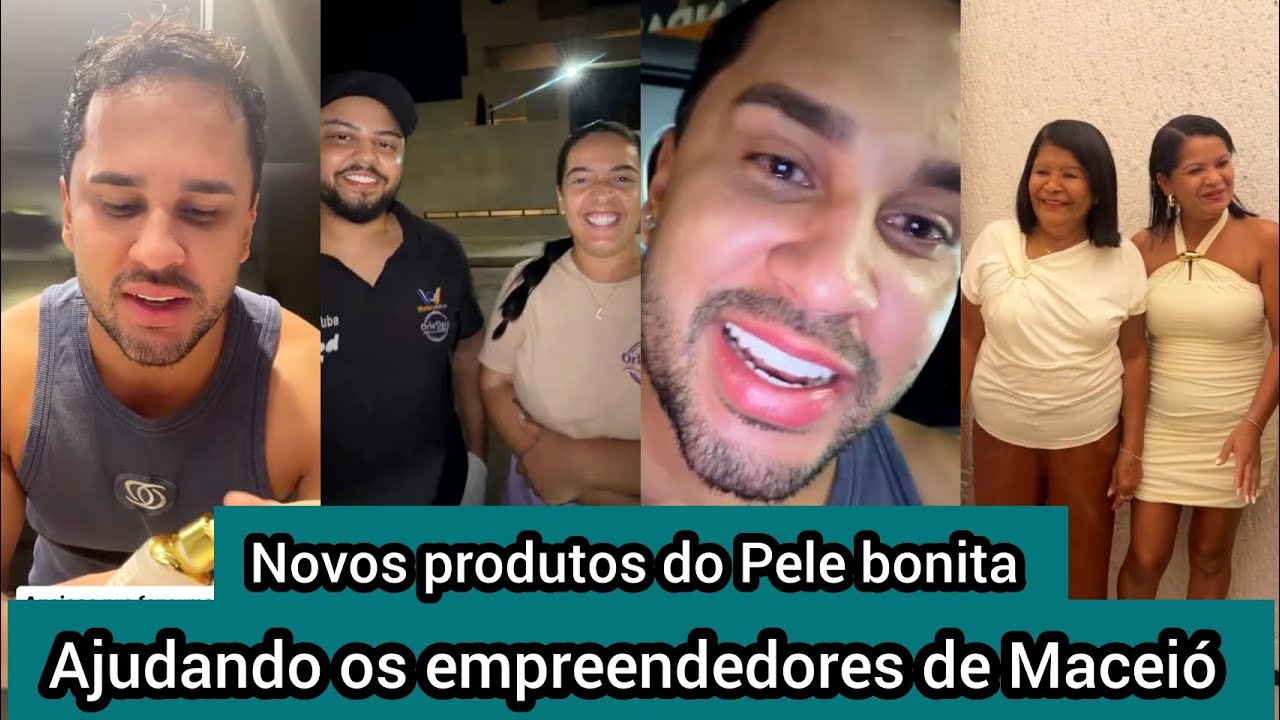 Lucas Guimarães fica emocionado com testemunho de casal empreendedor e novos produtos do Pele bonita