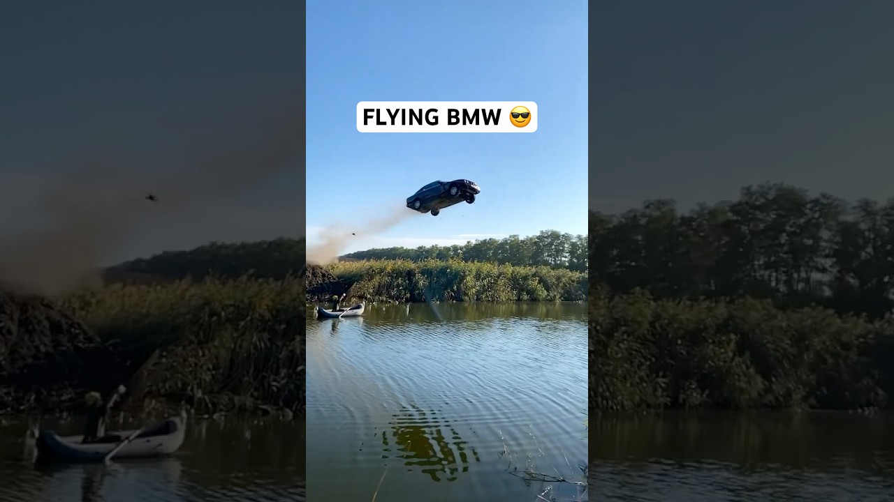 Swimming BMW or Flying Supra - AI Generated, Not real! 