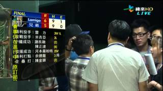20130430 CPBL 賽後 黃鎮台會長