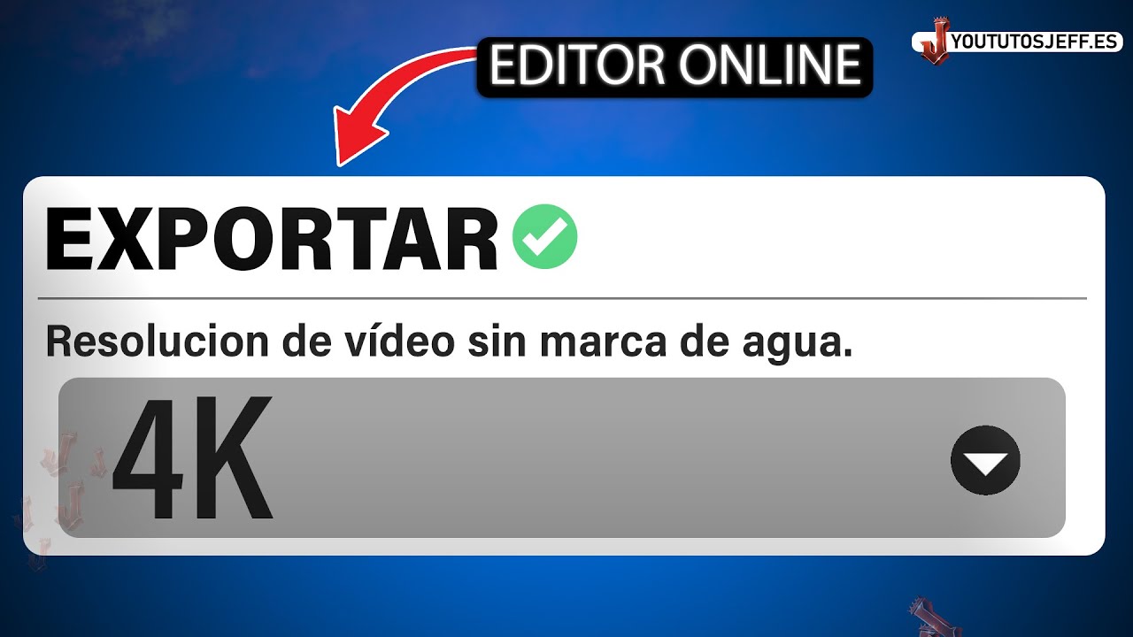 Nuevo EDITOR de VIDEO Online Sin Marca de AGUA - YouTube