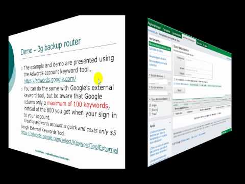 Google Keyword Tool - Keyword Research Tutorial for Adwords and SEO