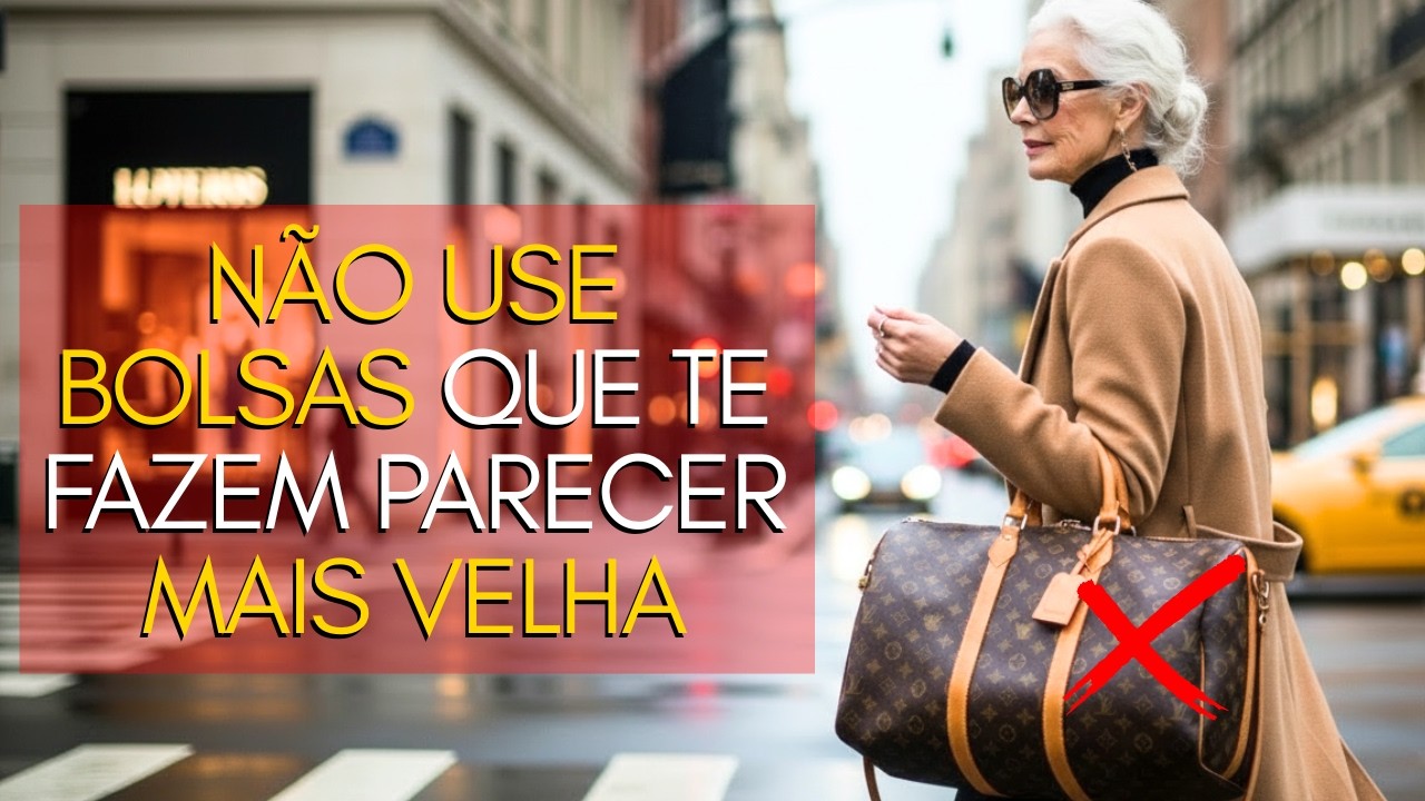 9 BOLSAS QUE TE FAZEM PARECER MAIS JOVEM